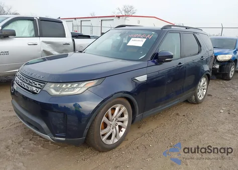 2017 Land Rover Discovery Hse from USA, damaged, VIN SALRRBBVXHA044362